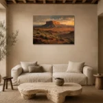 Premium Wall Art Yatay Html Edition – ABSTRACTNW2003 presented in a sophisticated home setting
