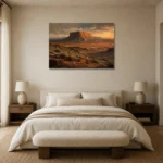 Premium Wall Art Yatay Html Edition – ABSTRACTNW2003 showcased in an elegant minimalist interior