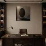 Premium Wall Art Kare Html Edition – ABSTRACTNW2004 displayed in a contemporary gallery-inspired room