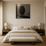 Premium Wall Art Kare Html Edition – ABSTRACTNW2004 showcased in an elegant minimalist interior