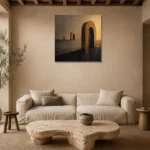 Premium Wall Art Kare Html Edition – ABSTRACTNW2005 presented in a sophisticated home setting