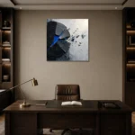 Premium Wall Art Kare Html Edition – ABSTRACTNW2010 displayed in a contemporary gallery-inspired room