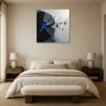Premium Wall Art Kare Html Edition – ABSTRACTNW2010 showcased in an elegant minimalist interior