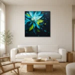 Premium Wall Art Kare Html Edition – ABSTRACTNW2013 styled in a refined neutral interior