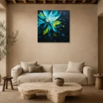 Premium Wall Art Kare Html Edition – ABSTRACTNW2013 presented in a sophisticated home setting