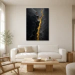 Premium Wall Art Dikey Html Edition – ABSTRACTNW2021 styled in a refined neutral interior