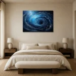 Premium Wall Art Yatay Html Edition – ABSTRACTNW2024 showcased in an elegant minimalist interior