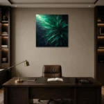 Premium Wall Art Kare Html Edition – ABSTRACTNW2025 displayed in a contemporary gallery-inspired room