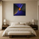 Premium Wall Art Kare Html Edition – ABSTRACTNW2036 showcased in an elegant minimalist interior