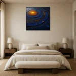 Premium Wall Art Kare Html Edition – ABSTRACTNW2042 showcased in an elegant minimalist interior