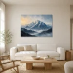 Premium Wall Art Yatay Html Edition – ABSTRACTNW2046 styled in a refined neutral interior