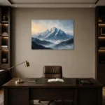 Premium Wall Art Yatay Html Edition – ABSTRACTNW2046 displayed in a contemporary gallery-inspired room