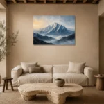 Premium Wall Art Yatay Html Edition – ABSTRACTNW2046 presented in a sophisticated home setting