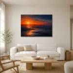 Premium Wall Art Yatay Html Edition – ABSTRACTNW2058 styled in a refined neutral interior