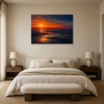 Premium Wall Art Yatay Html Edition – ABSTRACTNW2058 showcased in an elegant minimalist interior