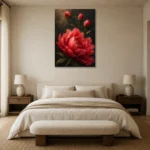 Premium Wall Art Dikey Html Edition – ABSTRACTNW2061 showcased in an elegant minimalist interior