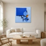 Premium Wall Art Kare Html Edition – ABSTRACTNW2070 styled in a refined neutral interior