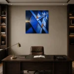 Premium Wall Art Kare Html Edition – ABSTRACTNW2072 displayed in a contemporary gallery-inspired room