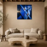 Premium Wall Art Kare Html Edition – ABSTRACTNW2072 presented in a sophisticated home setting