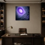 Premium Wall Art Kare Html Edition – ABSTRACTNW2086 displayed in a contemporary gallery-inspired room