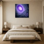 Premium Wall Art Kare Html Edition – ABSTRACTNW2086 showcased in an elegant minimalist interior