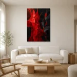 Premium Wall Art Dikey Html Edition – ABSTRACTNW2115 styled in a refined neutral interior