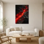 Premium Wall Art Dikey Html Edition – ABSTRACTNW2117 styled in a refined neutral interior