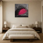 Premium Wall Art Kare Html Edition – ABSTRACTNW2118 showcased in an elegant minimalist interior