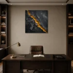 Premium Wall Art Kare Html Edition – ABSTRACTNW2130 displayed in a contemporary gallery-inspired room