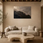 Premium Wall Art Yatay Html Edition – ABSTRACTNW2142 presented in a sophisticated home setting