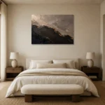 Premium Wall Art Yatay Html Edition – ABSTRACTNW2142 showcased in an elegant minimalist interior
