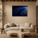 Premium Wall Art Yatay Html Edition – ABSTRACTNW2163 presented in a sophisticated home setting