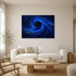 Premium Wall Art Yatay Html Edition – ABSTRACTNW2165 styled in a refined neutral interior