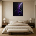 Premium Wall Art Dikey Html Edition – ABSTRACTNW2166 showcased in an elegant minimalist interior