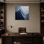 Premium Wall Art Kare Html Edition – ABSTRACTNW2178 displayed in a contemporary gallery-inspired room