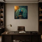 Premium Wall Art Kare Html Edition – ANIMALNW2001 displayed in a contemporary gallery-inspired room
