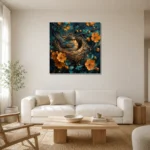 Premium Wall Art Kare Html Edition – ANIMALNW2003 styled in a refined neutral interior