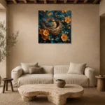 Premium Wall Art Kare Html Edition – ANIMALNW2003 presented in a sophisticated home setting