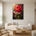 Premium Wall Art Dikey Html Edition – ANIMALNW2004 styled in a refined neutral interior