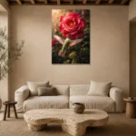 Premium Wall Art Dikey Html Edition – ANIMALNW2004 presented in a sophisticated home setting