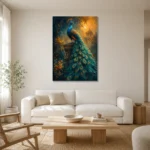 Premium Wall Art Dikey Html Edition – ANIMALNW2007 styled in a refined neutral interior