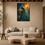 Premium Wall Art Dikey Html Edition – ANIMALNW2007 presented in a sophisticated home setting