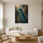 Premium Wall Art Dikey Html Edition – ANIMALNW2008 styled in a refined neutral interior