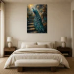 Premium Wall Art Dikey Html Edition – ANIMALNW2008 showcased in an elegant minimalist interior