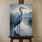 Premium Wall Art Dikey Html Edition – ANIMALNW2010 displayed on a studio easel