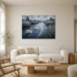Premium Wall Art Yatay Html Edition – ANIMALNW2014 styled in a refined neutral interior