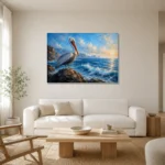 Premium Wall Art Yatay Html Edition – ANIMALNW2016 styled in a refined neutral interior