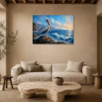 Premium Wall Art Yatay Html Edition – ANIMALNW2016 presented in a sophisticated home setting
