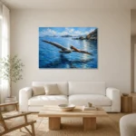 Premium Wall Art Yatay Html Edition – ANIMALNW2017 styled in a refined neutral interior