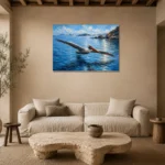 Premium Wall Art Yatay Html Edition – ANIMALNW2017 presented in a sophisticated home setting